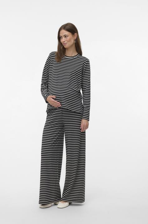Actual product image Mamalicious Normal geschnitten Hohe Taille Hose Hose mit weitem Beinschnitt (XXL)