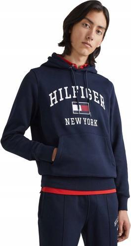 Immagine prodotto Tommy Hilfiger Felpa con cappuccio moderna da uomo per l'università (M)