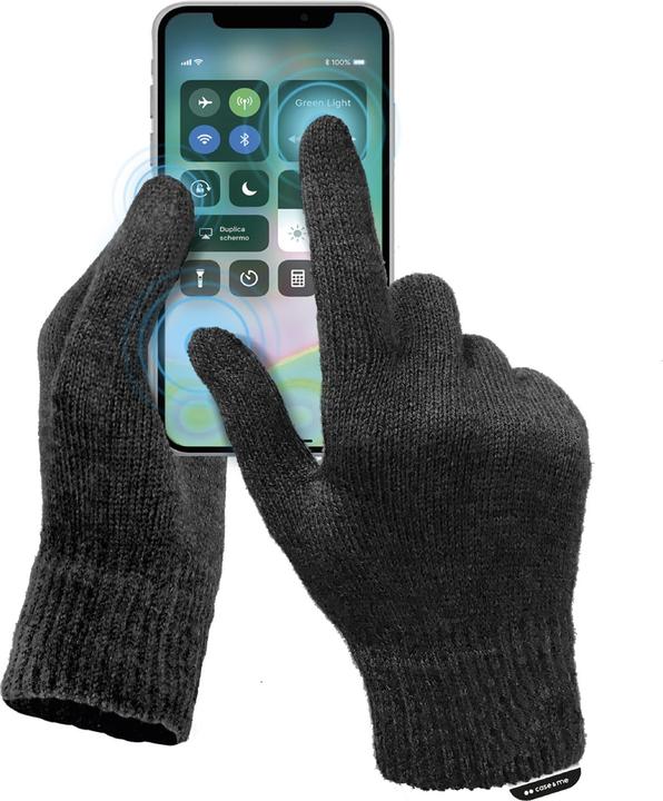 Produktbild SBS Touchscreen-Handschuhe schwarz (One Size)