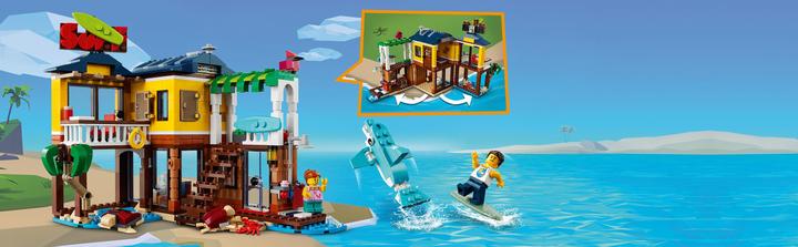 Actual product image LEGO Surfer Beach House (31118, LEGO Creator 3-in-1)