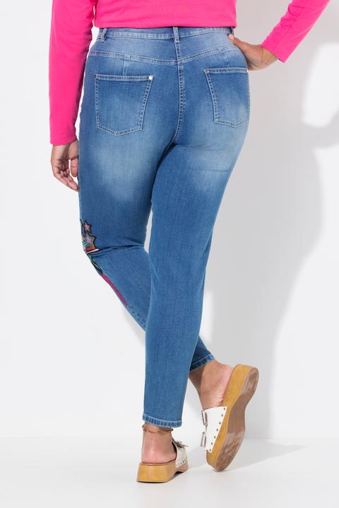 Immagine prodotto Angel of Style Slim-Fit Jeans, bequeme Passform, Patches, 5-Pocket (54)