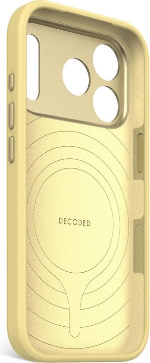 Productafbeelding Decoded Silicone Backcover Apple iPhone 17 Pro Yuma Yellow (Apple iPhone 17 Pro)