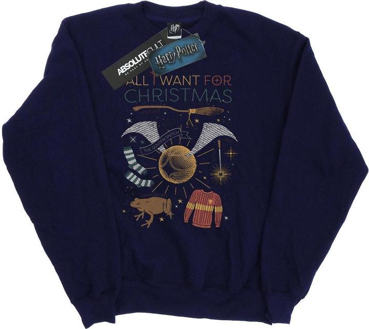 Immagine prodotto All I Want For Christmas Felpa Uomo (4XL)