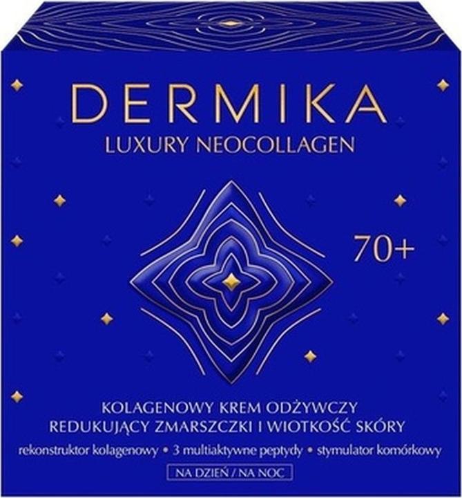 Dermika Neocollagen 70+ multicollagen nourishing cream for mature skin for day / night 50ml (Augenpflege Crème, 50 ml, Tag + Nacht)