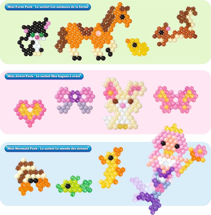 Actual product image Aquabeads Mini craft kit