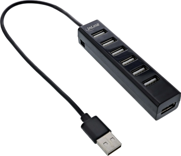 InLine 33293D (USB-C, 7 Ports)