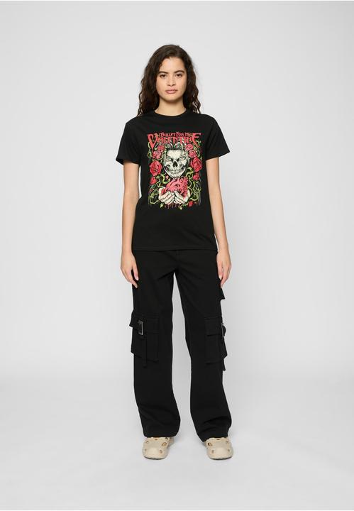 Actual product image Merchcode Ladies Bullet for my Valentine MY Bleeding Heart Tee - 18761 (XS)
