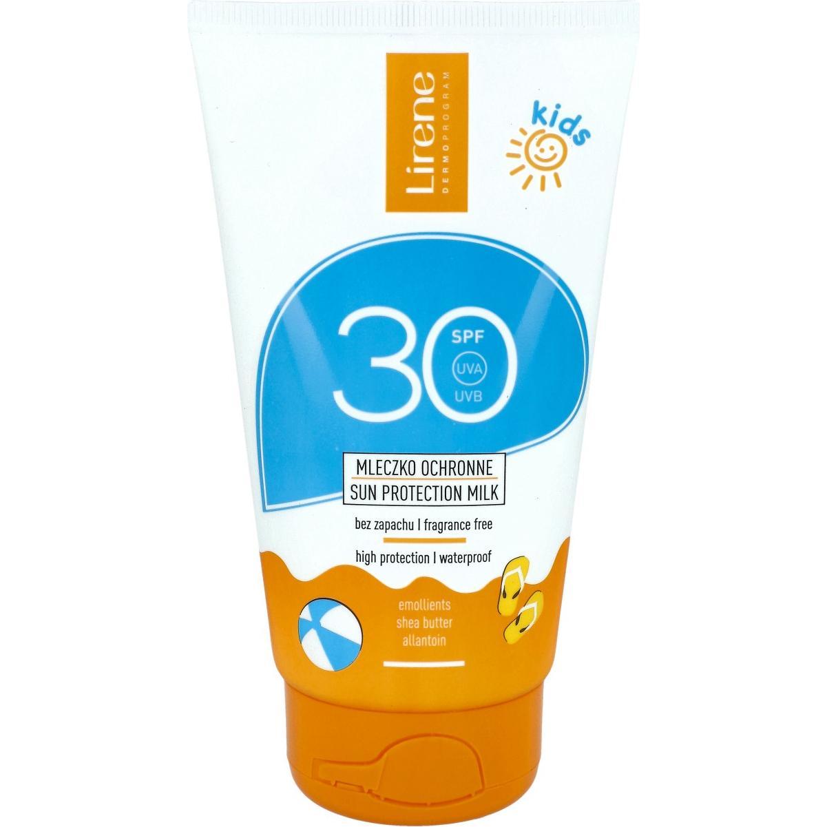Lirene, Sonnencreme, Sun Kids Protective Milk For Children Spf30 150Ml (Sonnenmilch, SPF 30, 150 ml)