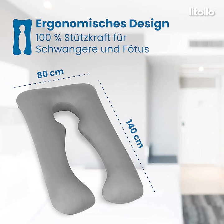 Image du produit Litollo Coussin de grossesse (280 cm)