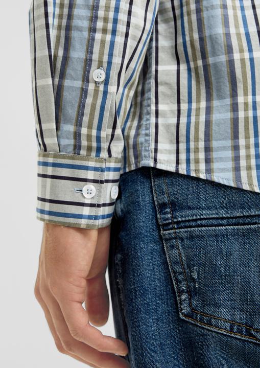 Produktbild s.Oliver Hemd Regular: Hemd aus Baumwolle (M)