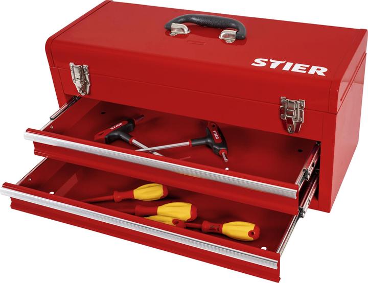 Actual product image Stier Tool box empty LxWxH 520x218x243 mm