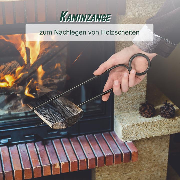 Produktbild Relaxdays 5-tlg. Kaminbesteck-Set