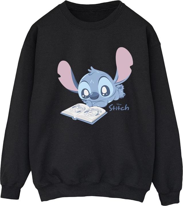 Produktbild Lilo & Stitch Reading Lying Down Sweatshirt (4XL)