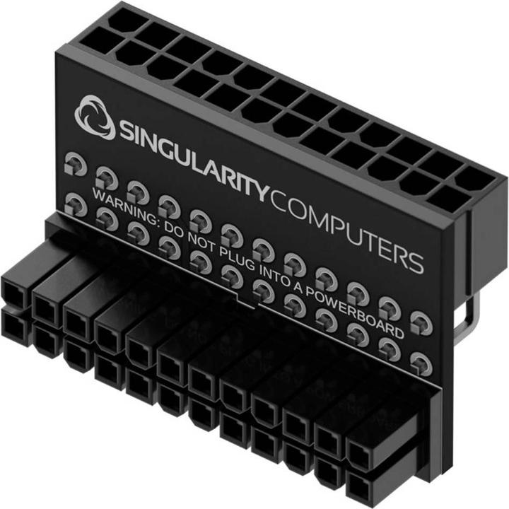 Image du produit Singularity Computers Ordinateurs Carte mère 24 broches Adaptateur 90 degrés