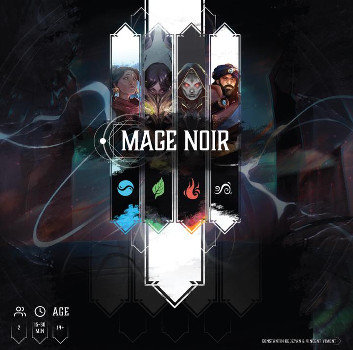 Actual product image Mage Noir Deck building (French, 2 Players)