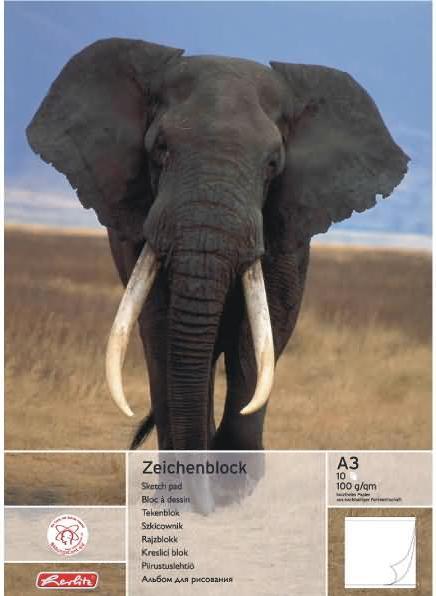 Produktbild Herlitz Zeichenblock A3/10 sort.452300 (A3, Blanko)