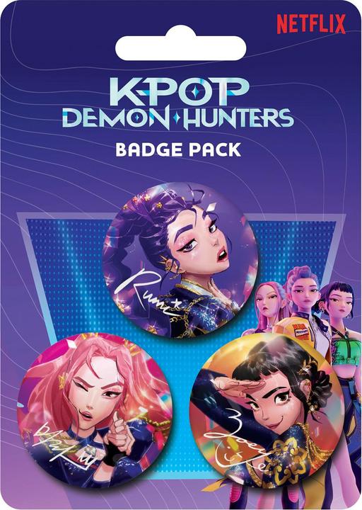 Pyramid KPop Demon Hunters Ansteck-Buttons 3er-Pack