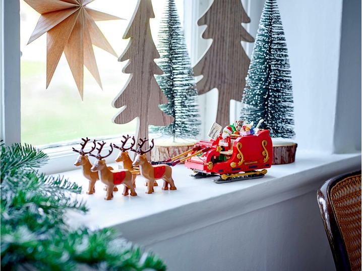 Actual product image LEGO Classic Santa Claus sleigh 40499 (40499, LEGO Classic, LEGO Rare Sets)