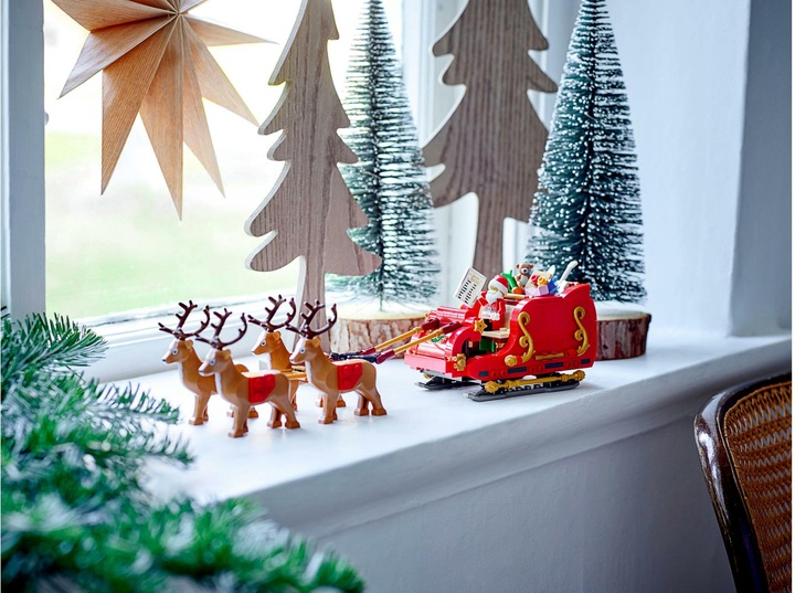 Actual product image LEGO Classic Santa Claus sleigh 40499 (40499, LEGO Classic, LEGO Rare Sets)