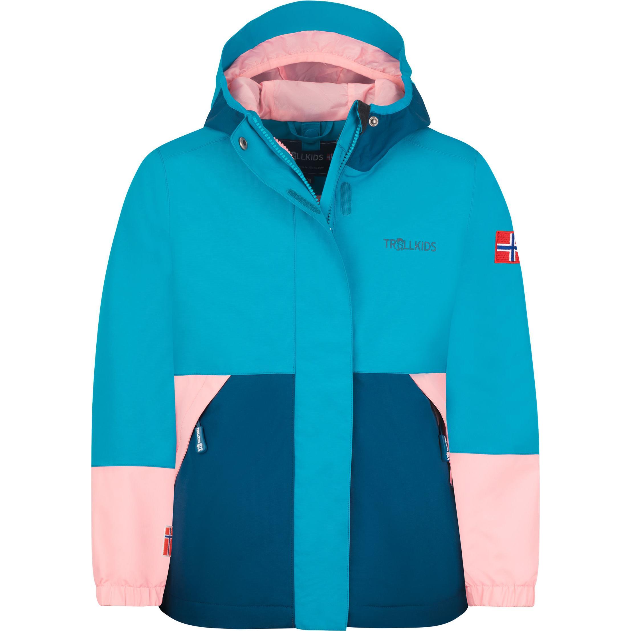 Thumbnail - Trollkids, Unisex, Jacke, Kid's Kjerak 3in1 Jacket (140), Blau, 140