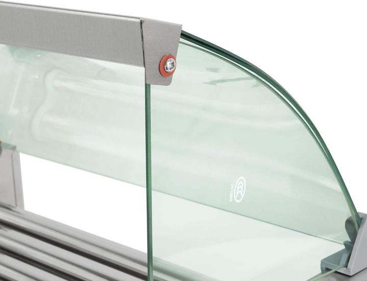 Immagine prodotto Vertes Gastro Hot Dog Maker mit Heizzonen und Glasabdeckung