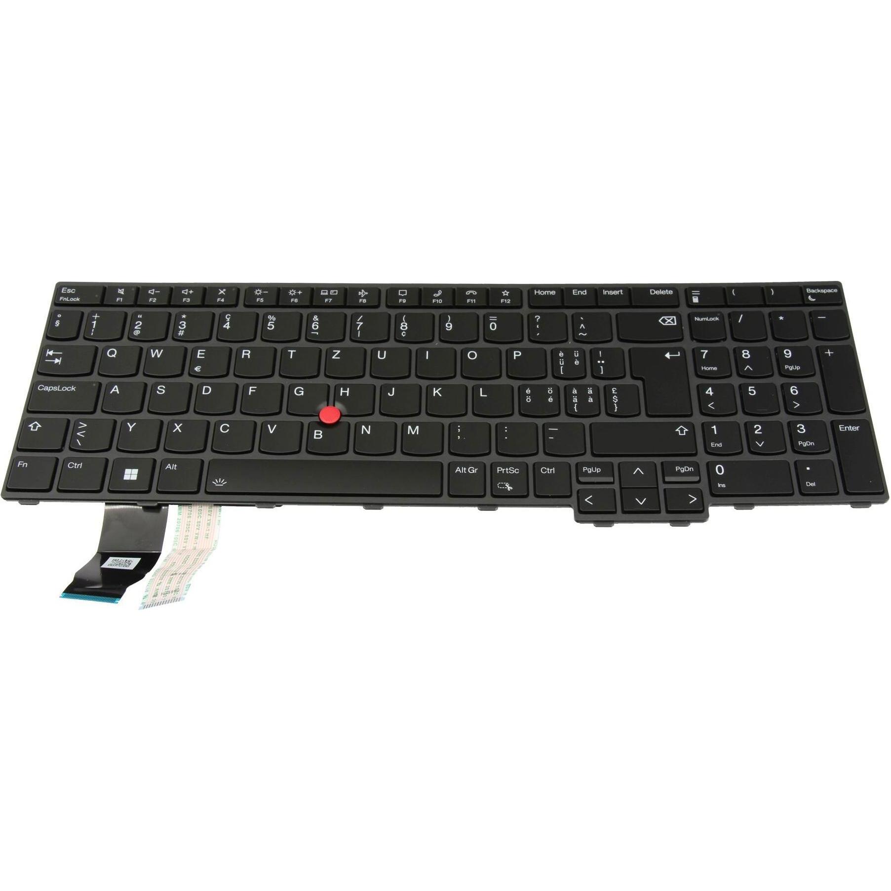 Lenovo 5N21K05100, Notebook Ersatzteile, Schwarz