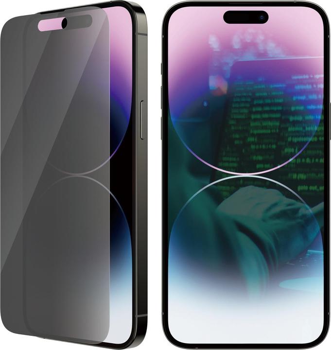 Actual product image PanzerGlass Classic Fit Privacy (1 Piece, Apple iPhone 14 Pro Max)