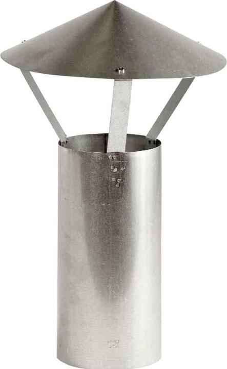 FireFix A110/RH Rain cap (galvanised), height 420 mm, ø 110 mm - for 0.6 mm thick stovepipes