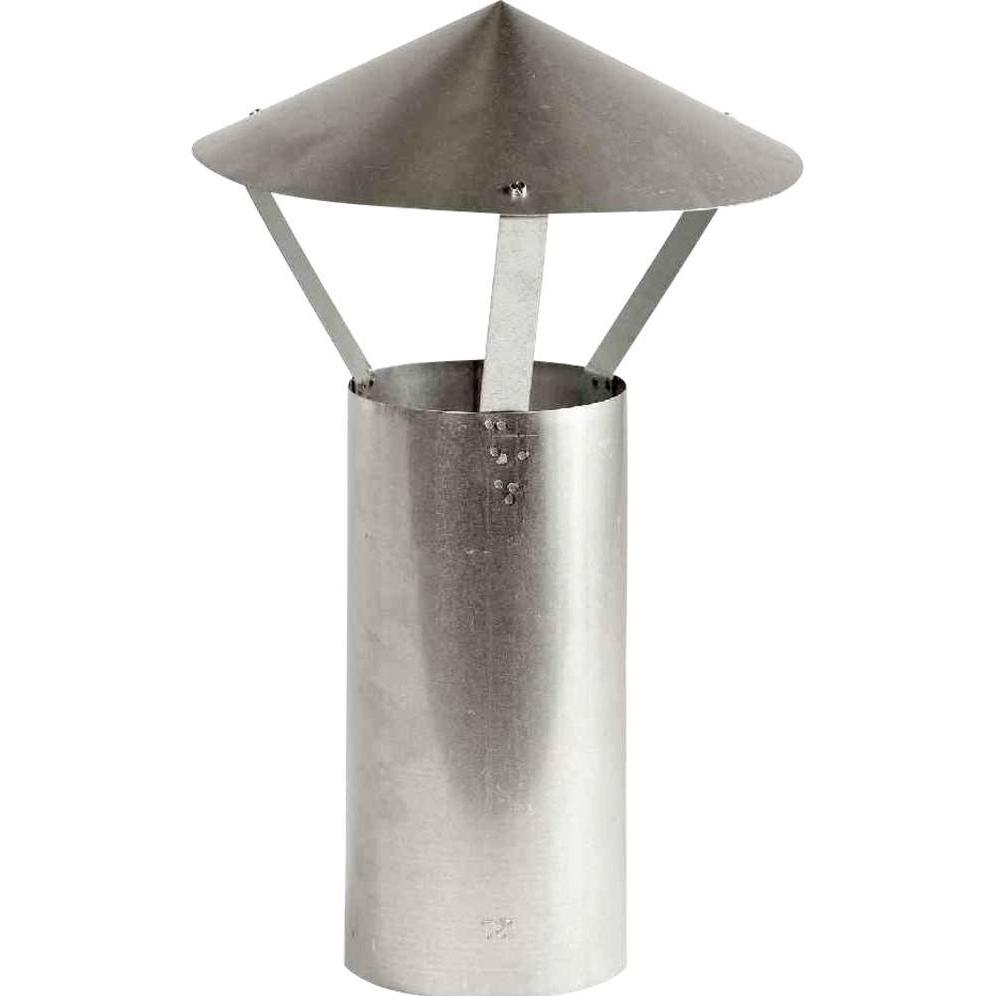 FireFix, Haardaccessoires, A110/RH Regenkap (gegalvaniseerd), hoogte 420 mm, ø 110 mm - voor 0,6 mm dikke kachelpijpen