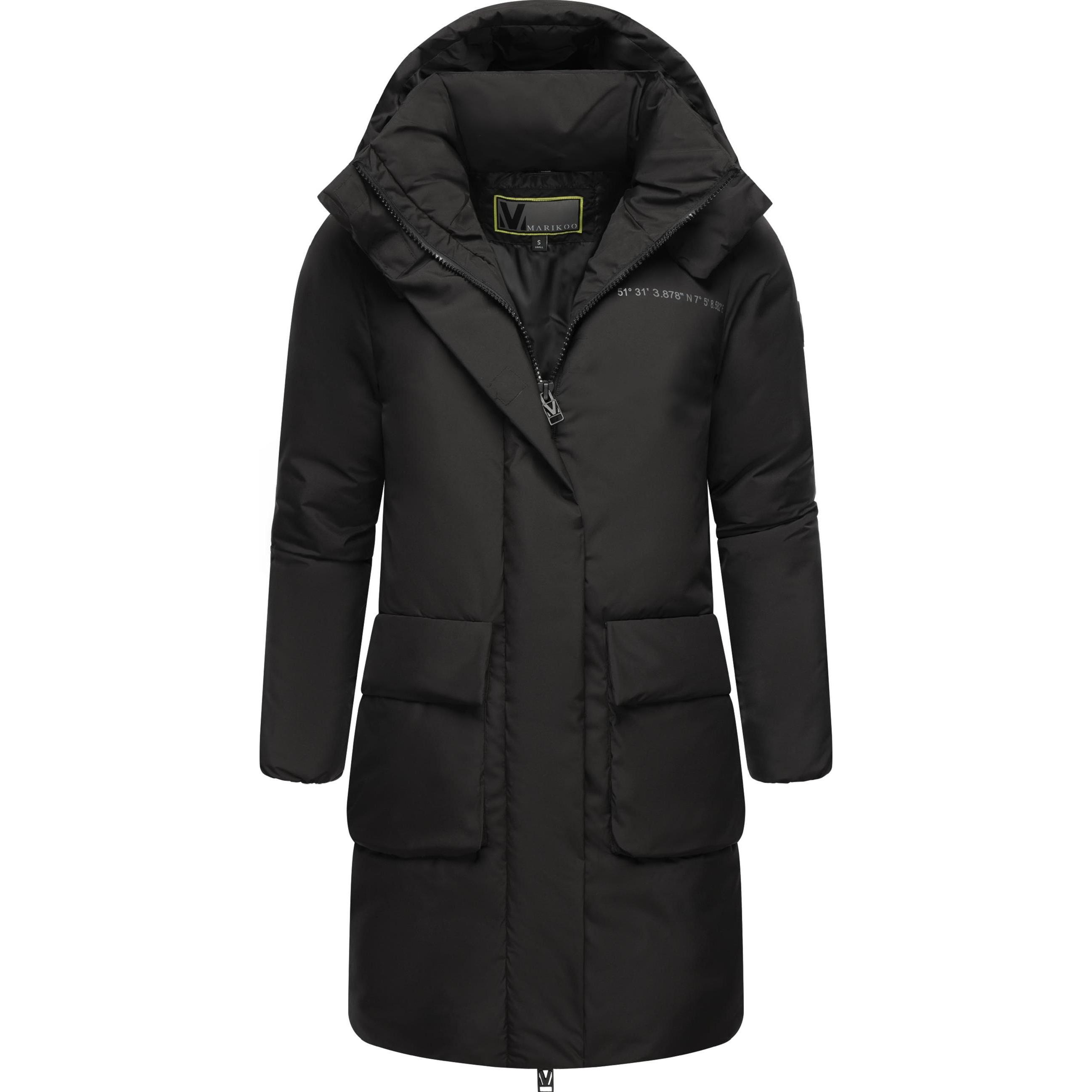 Marikoo, Damen, Jacke, Nanami 16 (XL), Schwarz, XL