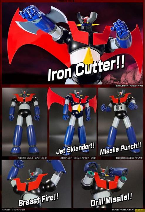 Produktbild Evolution Toy Mazinger Z Grand Action Bigsize Model Diecast Actionfigur Original Color Ver. 40 cm