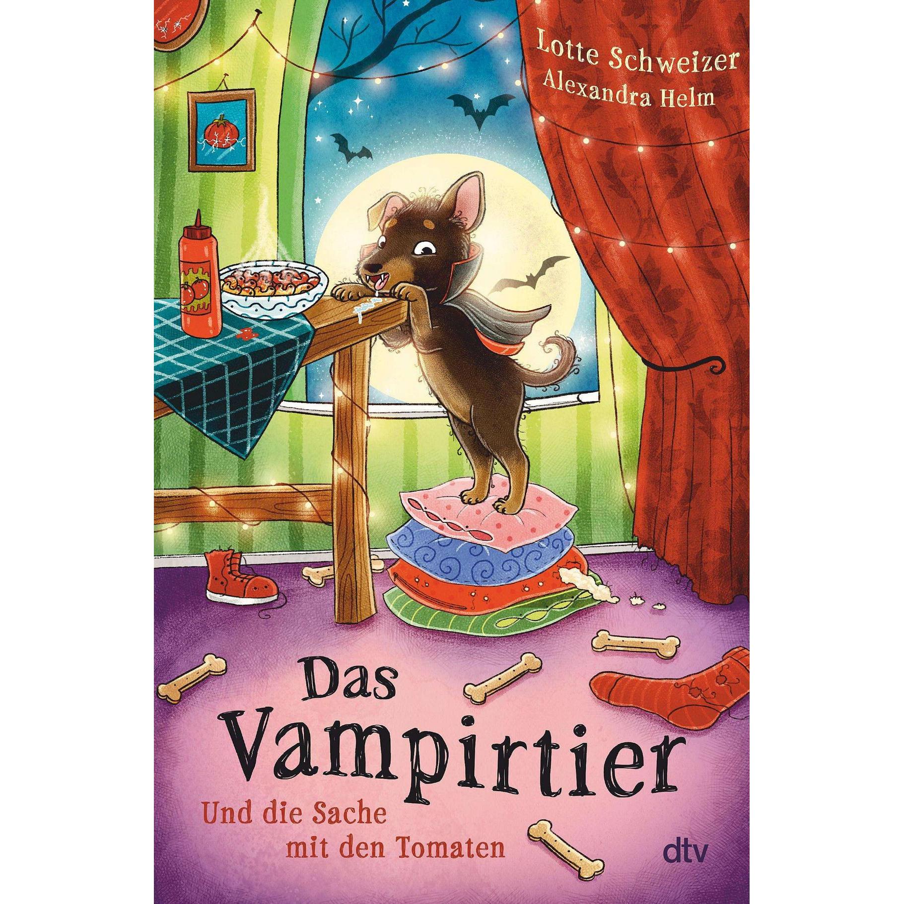 Das Vampirtier und die Sache mit den Tomaten, Kinderbücher von Lotte Schweizer