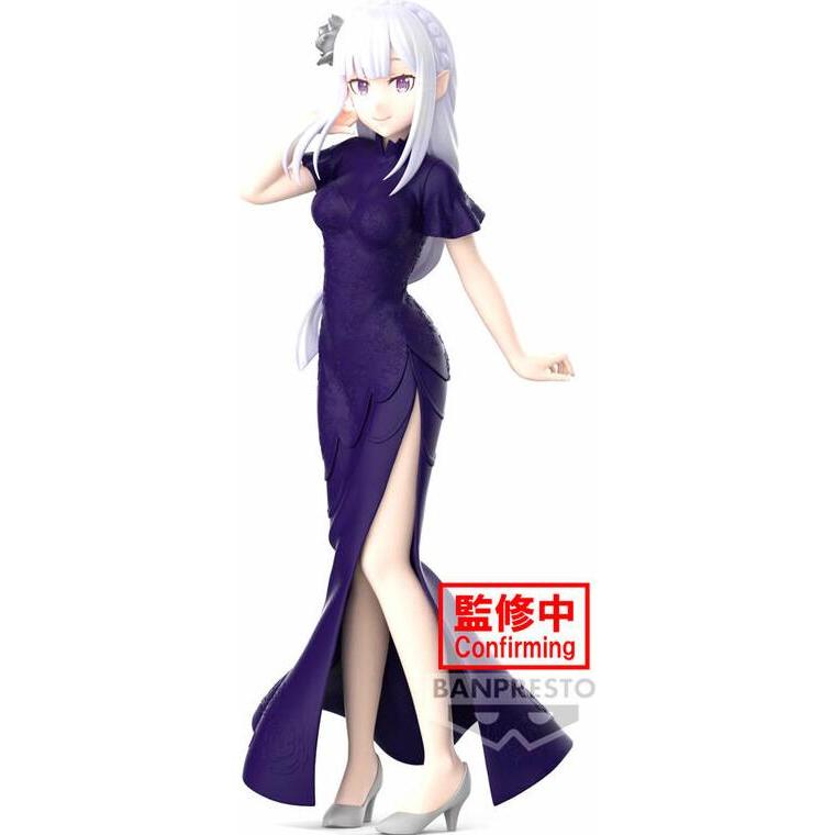 Banpresto Re:Zero Starting Life in Another World - Glitter & Glamours - Emilia Statue 24cm