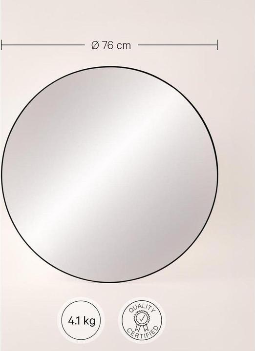 Produktbild Esmée Wandspiegel (Ø 76 cm)