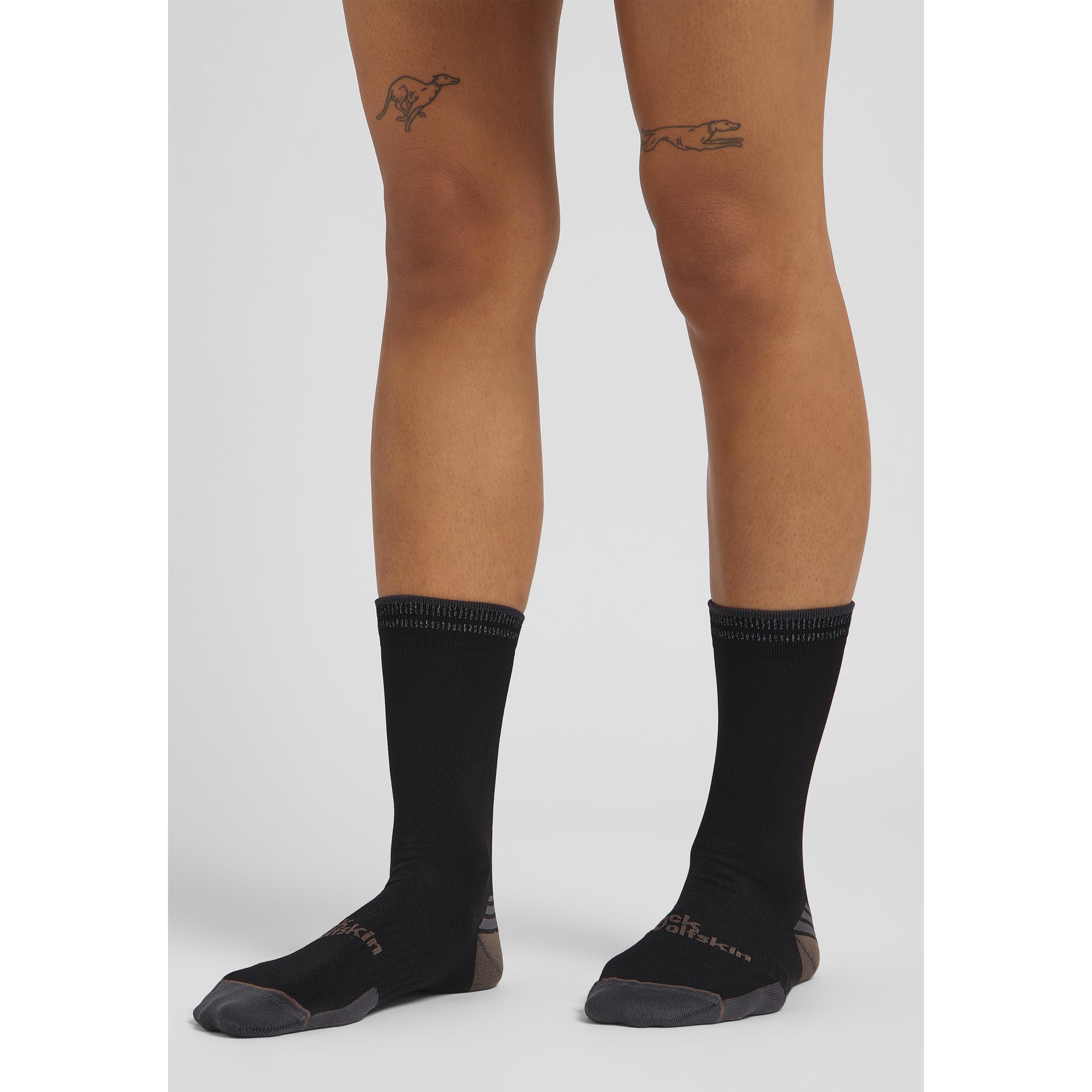 Jack Wolfskin, Herren, Socken, Prelight Sock Cl C, Schwarz, (41 - 43)