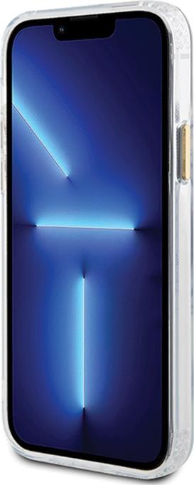 Immagine prodotto Guess GUHMP12MHTRMD iPhone 12/12 Pro 6.1" złoty/oro custodia rigida in metallo con profilo Magsafe (Apple iPhone 12)