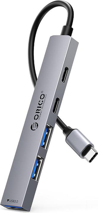 Orico USB / USB-C hub YSB4-U2, 1 x USB-A 3.0 - 2 x USB-A - 2 x USB-C (USB-C, 5 ports)