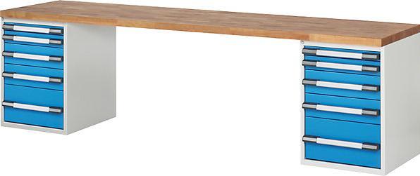 Produktbild eurokraft pro Werkbank (300 cm, 70 cm)