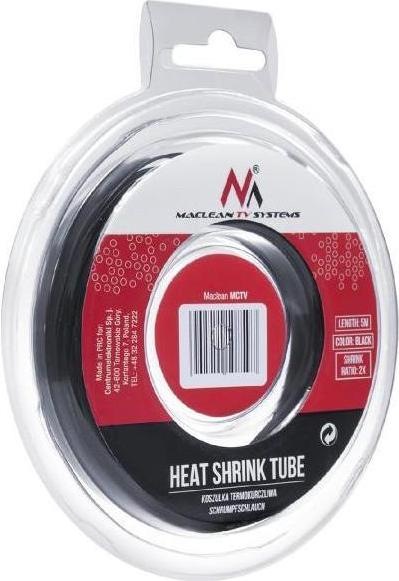 Actual product image Maclean MCTV-532 - Schrumpfschlauch, Schlauch, 2:1 6 mm, wiederverschliessbare Verpackung, 5 m (1 x)