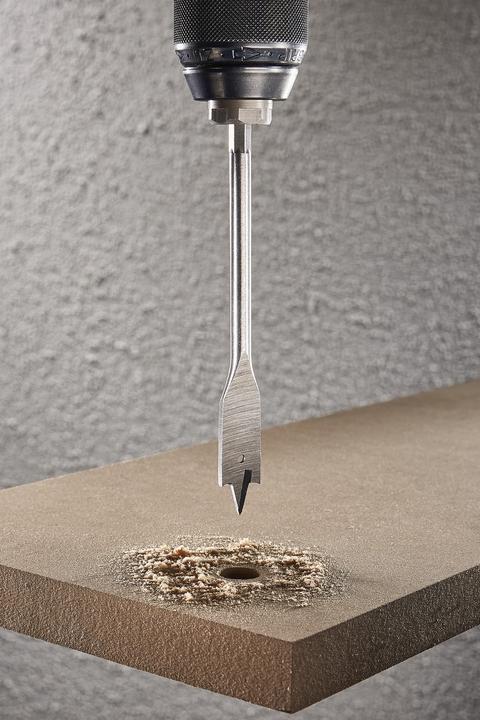 Produktbild wolfcraft 1 Flachfräsbohrer ø35x152mm (35 mm)