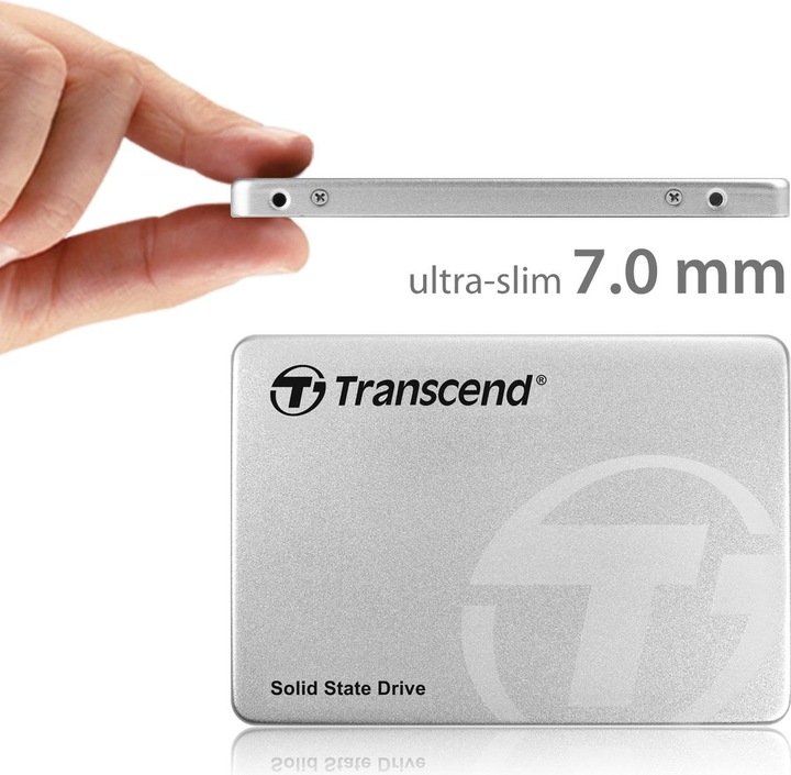 Actual product image Transcend Dysk SSD Ssd370s 512gb 2.5" Sata Iii (Ts512gssd370s) (512 GB, 2.5")