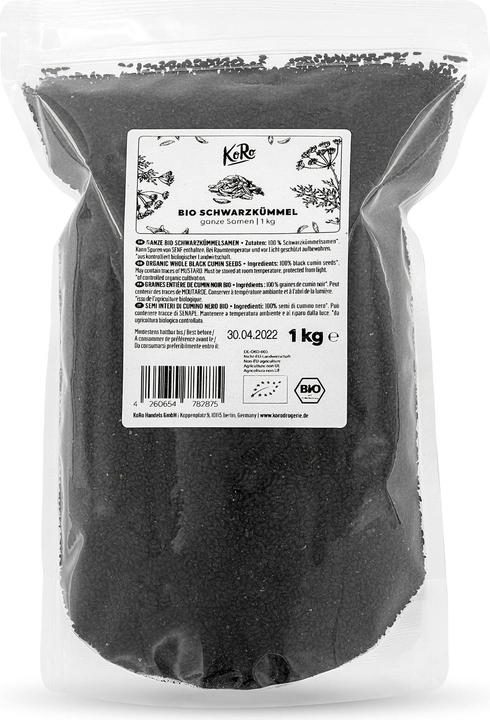 Actual product image KoRo Black cumin seeds (1000 g)