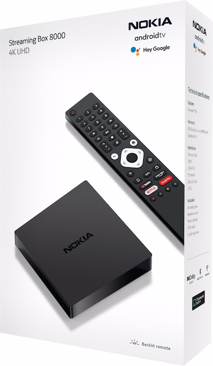 Actual product image Nokia Streaming box 8000 (8 GB, Android 10)