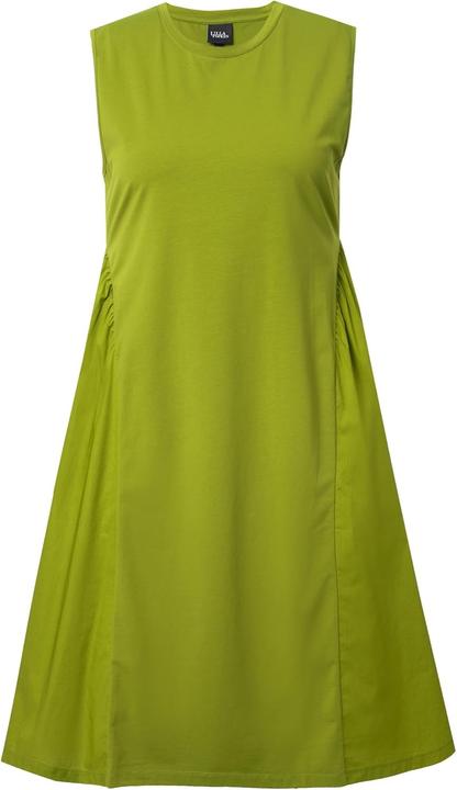Actual product image Ulla Popken Poplin Panel Sleeveless Dress (62)