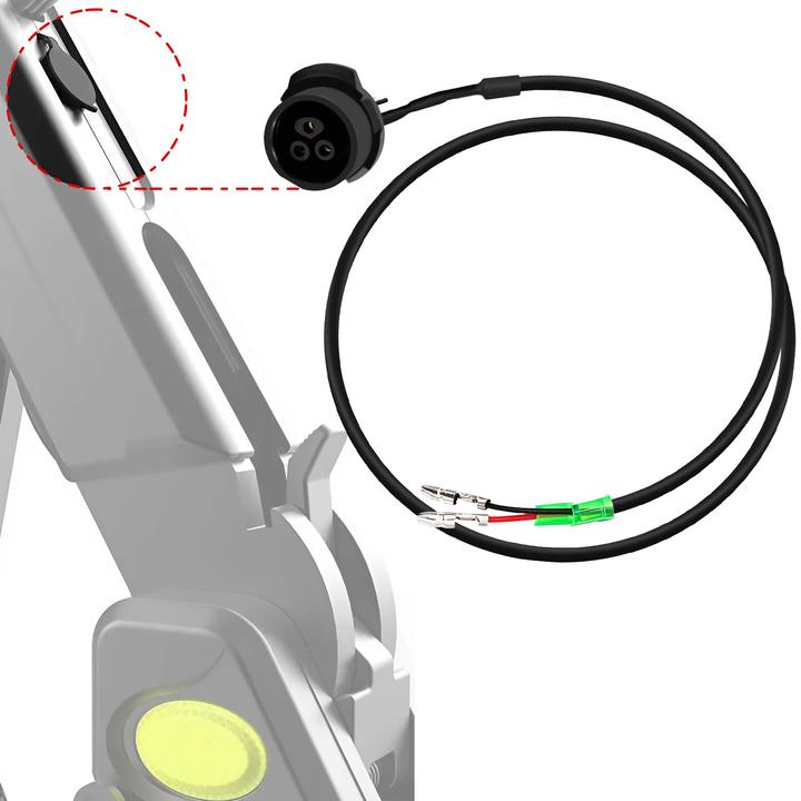 Actual product image Mini Motor Ladeanschluss