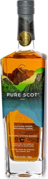 Produktbild Bladnoch Pure Scot Blended Scotch Whisky 40% Vol. 0,7l in Geschenkbox (Blended Whisky, 1 x 70 cl)