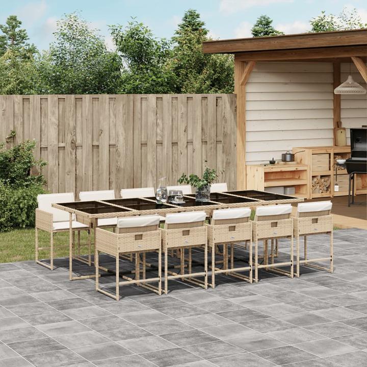 Actual product image vidaXL Garten Essgruppe (275 x 106 x 73 cm)