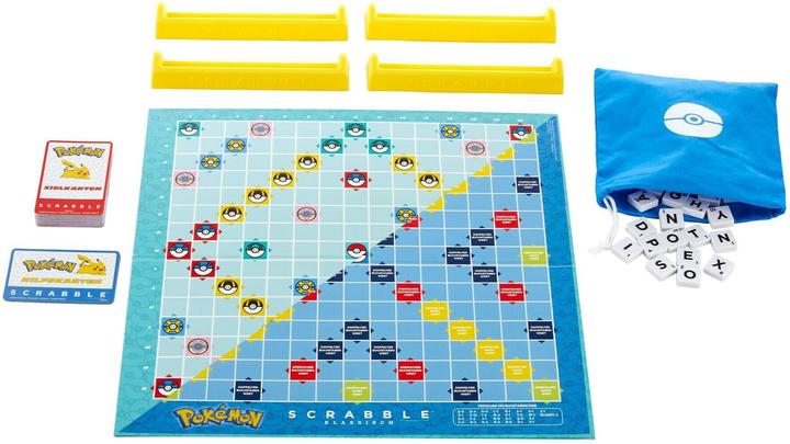 Actual product image Mattel Scrabble Pokemon (French, 2 - 4 Players)