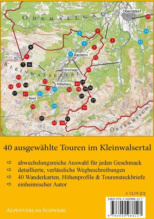 Produktbild Lieblings-Wanderungen Kleinwalsertal (Deutsch, Gerald Schwabe, 2022)