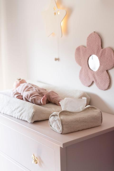 Image du produit Baby's only Pochette pour boîte de mouchoirs Cozy ancienne rose